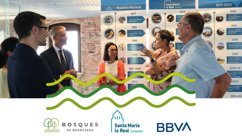 Visita BBVA. Proyecto Bosques de Brañosera